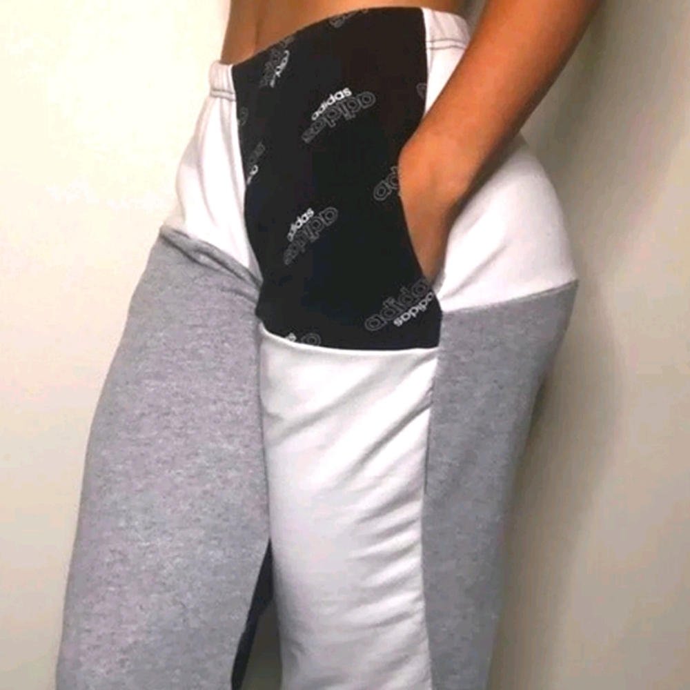 ADIDAS COLORBLOCK SWEATPANT S